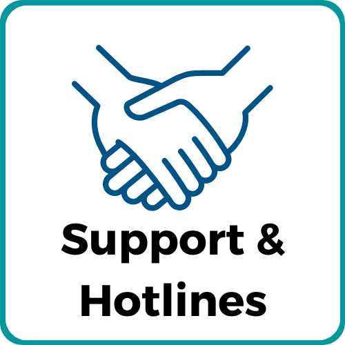 Support and hotlines